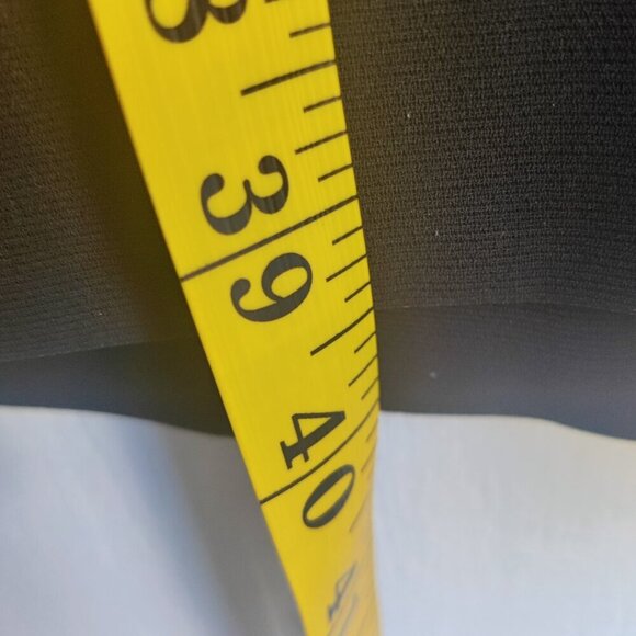 Dress in Black Sleeveless Sheath Style with a back zipper. Knee length, classic - Picture 6 of 7